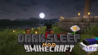 DarkSleep Mod (26.2, 1.20.1) – Dynamic Night Skipping With DarkSleep