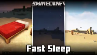 Fast Sleep Mod (26.2, 1.21.1) – Sleeping Is Now Instant
