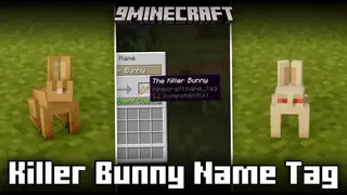 Killer Bunny Name Tag Mod (26.2, 1.21.11) – Rename Rabbits Into Killer Bunnies