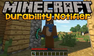 Durability Notifier Mod (26.2, 1.20.1) – Warning! Your Durability is Low