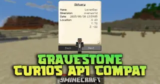 Gravestone X Curios API Compat Mod (26.1.2, 1.20.1) – Direct Slot Equipping