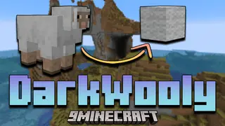 DarkWooly Mod (26.2, 1.20.1) – Get Wool, Terracotta, Concrete from Sheep