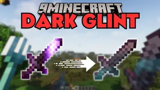 Dark Glint Mod (26.2, 1.20.1) – Dark Blue & Nebula Effect for Enchanted Items