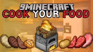 Cook Your Food Mod (26.2, 1.20.1) – Negative Effects for Raw Food