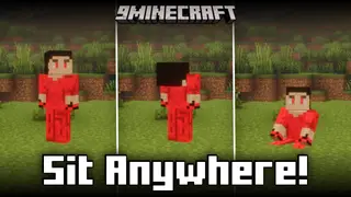 Sit Anywhere! Mod (26.2, 1.20.1) – The Best Player Sit Mod