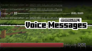 Voice Messages Mod (26.2, 1.21.1) – Send Voice Messages Via Minecraft Chat