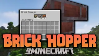 Brick Hopper Mod (26.2, 1.20.1) – Perfect for Rustic or Medieval Builds