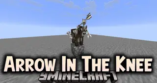 Arrow in the Knee Mod (26.2, 1.20.1) – Shows Stuck Arrows On Mobs