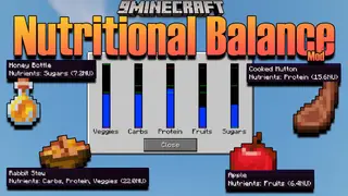 Nutritional Balance Mod (26.2, 1.20.1) – Difficulty, Eating