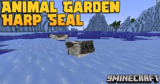 Animal Garden Harp Seal Mod (26.2, 1.20.1) – New Ocean Mob With Dynamic Behaviors