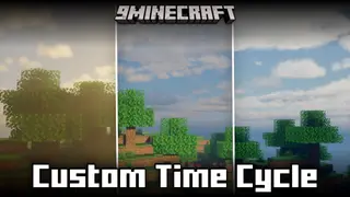 Custom Time Cycle Mod (26.2, 1.20.1) – Configure Day & Night Duration