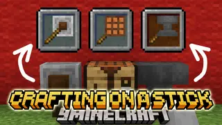 Crafting on A Stick Mod (26.2, 1.20.1) – Quick Crafting, Portable Workbenches