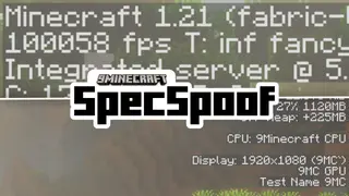 SpecSpoof Mod (26.2, 1.20.1) – Edit F3 Screen Content