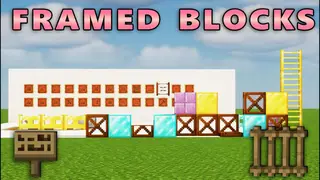 Framed Blocks Mod (26.1.2, 1.20.1) – Fancy Building Blocks