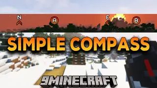 Simple Compass Mod (26.2, 1.20.1) – RPG-like Compass