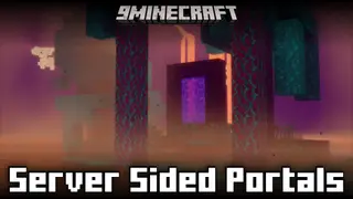 Server Sided Portals Mod (26.1.2, 1.20.1) – Custom Portals & Dimensions Compatible With Any Client