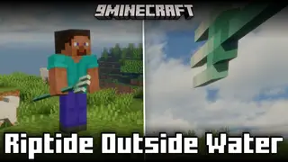 Riptide Outside Water Mod (26.2, 1.21.11) – Use Riptide Everywhere