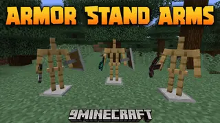 Armor Stand Arms Mod (26.2, 1.20.1) – Show Arms on Your Armor Stands