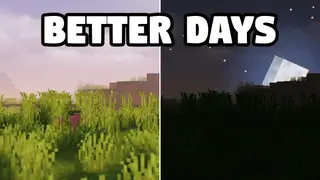 Better Days Mod (26.2, 1.20.1) – Smoother Sky Animation and Sleep Features