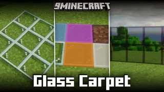Glass Carpet Mod (26.2, 1.20.1) – Carpet Glass & Tinted Glass Panes