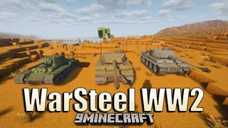 SBW Warsteel WW2 Mod (1.20.1) – Adds World War II Tanks