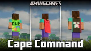 Cape Command Mod (26.2, 1.21.1) – Use Any Cape You Want