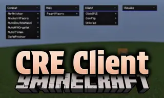 CRE Client Mod (1.21.11) – Crystal PvP Auto Combat
