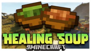 Healing Soup Mod (26.2, 1.20.1) – Soup Heals Health
