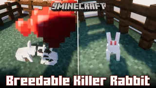 Breedable Killer Rabbit Mod (26.2, 1.20.1) – Make Rabbit, Bunny Tamable