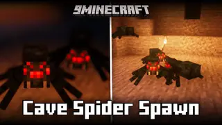 Cave Spider Spawn Mod (26.2, 1.20.1) – Naturally Spawning Cave Spiders