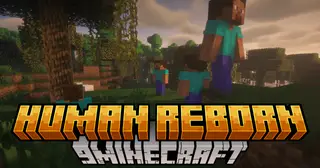 Human Reborn Mod (26.1.2, 1.20.1) – Classic Mobs, Modern Gameplay