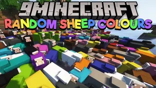 Random Sheep Colours Mod (26.2, 1.20.1) – Random Wool Colors