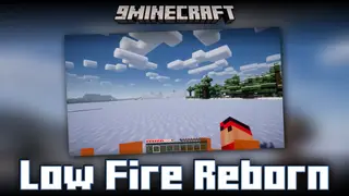 Low Fire Reborn Mod (26.1.2, 1.20.1) – Lowers First Person Fire