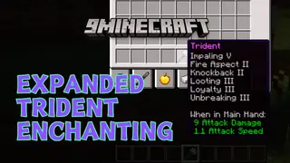Expanded Trident Enchanting Mod (26.1.2, 1.20.1) – Trident Enchanting Revolution