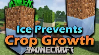Ice Prevents Crop Growth Mod (26.2, 1.20.1) – Crop Growth Control