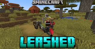 Leashed Mod (1.20.1) – Adds Unbreakable Diamond Leads