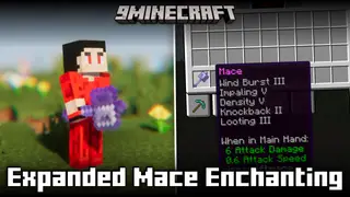Expanded Mace Enchanting Mod (26.1.2, 1.21.11) – More Enchantments For The Mace