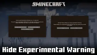 Hide Experimental Warning Mod (26.2, 1.20.1) – Removes Experimental Warning Screen
