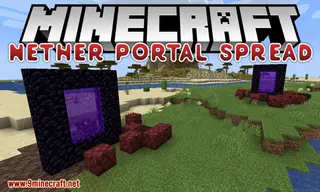 Nether Portal Spread Mod (26.2, 1.20.1) – Nether Portals in the Overworld