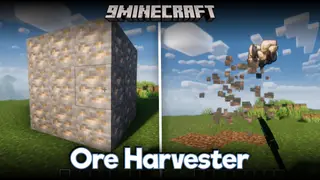 Ore Harvester Mod (26.2, 1.20.1) – Break Ore Chains With Ease