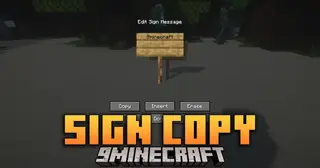 Sign Copy Mod (26.1.2, 1.20.1) – Manage Sign Text