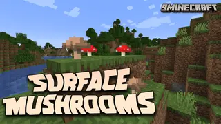 Surface Mushrooms Mod (26.2, 1.20.1) – Daylight-Friendly Mushrooms