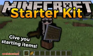 Starter Kit Mod (26.2, 1.20.1) – More Starting Items