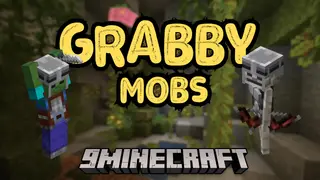 Grabby Mobs Mod (26.2, 1.20.1) – Mastering Mob Interactions with Items