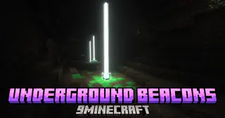 Underground Beacons Mod (26.2, 1.20.1) – Beam Ignores Block Cover