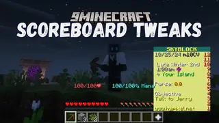 Scoreboard Tweaks Mod (26.2, 1.20.1) – Customize The Scoreboard