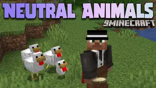 Neutral Animals Mod (26.1.2, 1.20.1) – Combat-Ready Critters