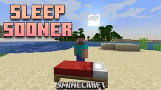Sleep Sooner Mod (26.2, 1.20.1) – Early Sleep Activation