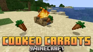 Cooked Carrots Mod (26.2, 1.20.1) – New Dishes Using Cooked Carrots