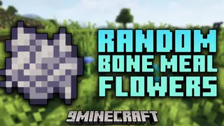 Random Bone Meal Flowers Mod (26.2, 1.20.1) – Biome-Free Flower Spawning